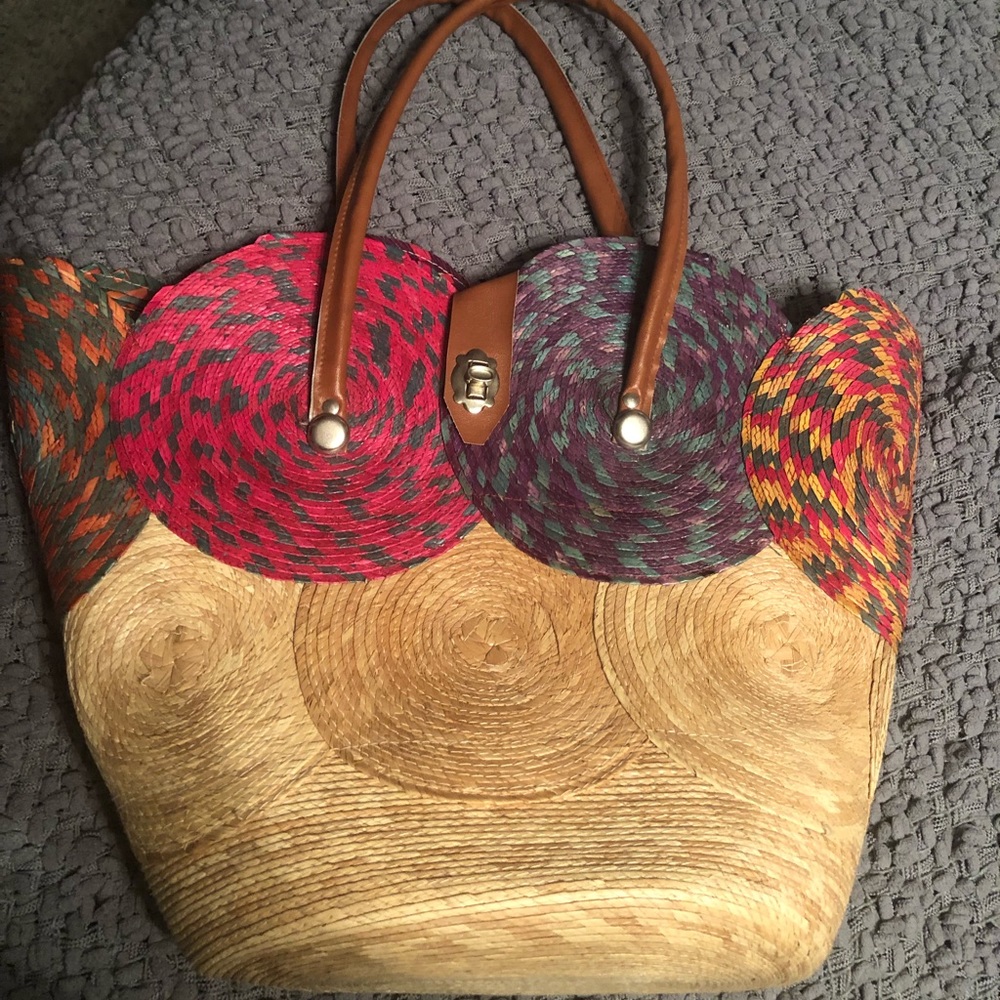 Straw bag or handbag